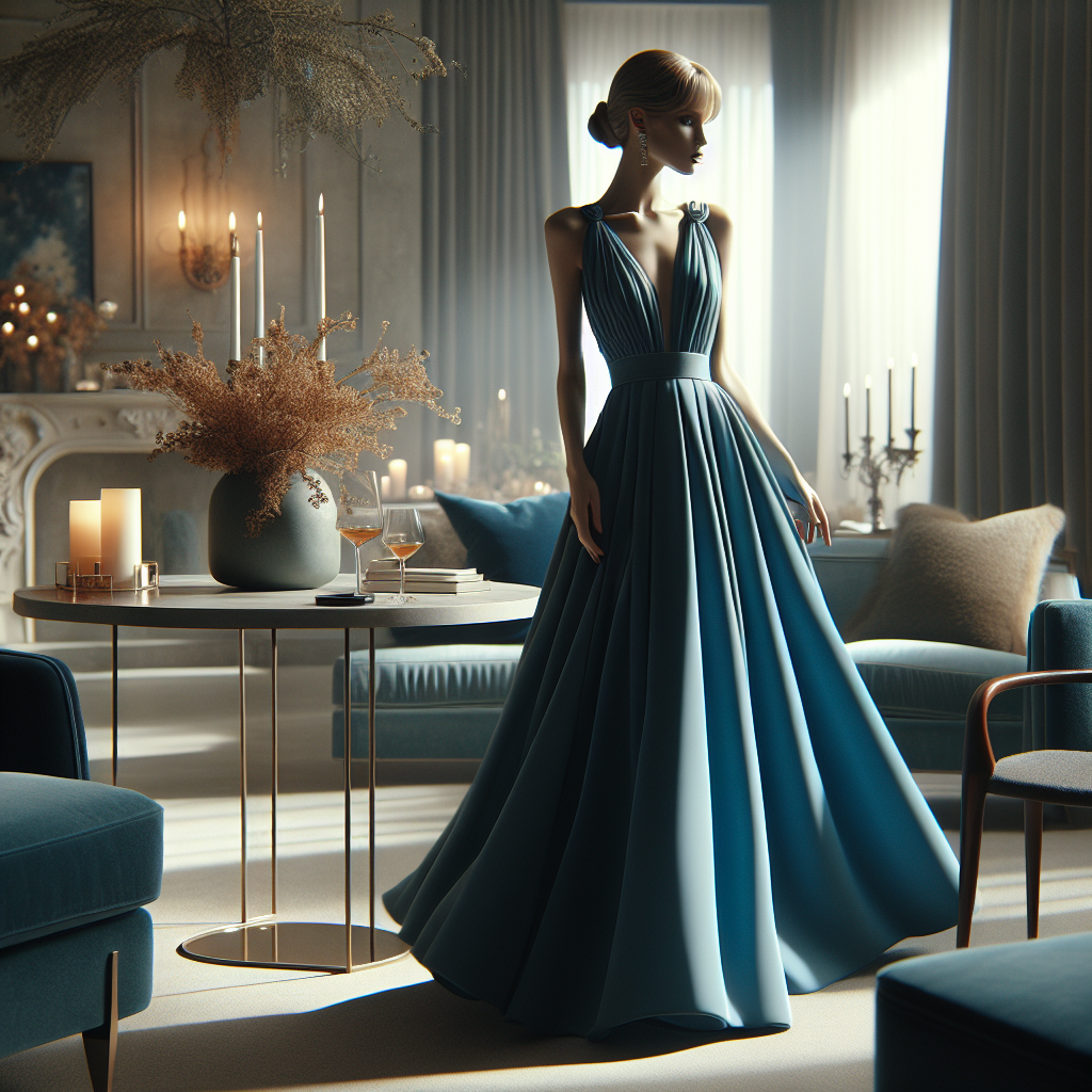 Discover Effortless Chic with Azure Allure Sleeveless Dress